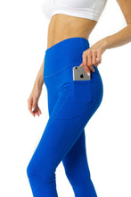 Load image into Gallery viewer, Sky Blue High Waisted Leggings Savoy Active