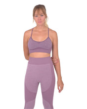 Load image into Gallery viewer, Megara Seamless Sports Bra - Purple