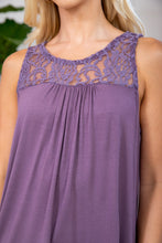 Load image into Gallery viewer, Sleeveless Lace Detail Top
