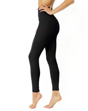 Load image into Gallery viewer, High Waisted Yoga Leggings - Black