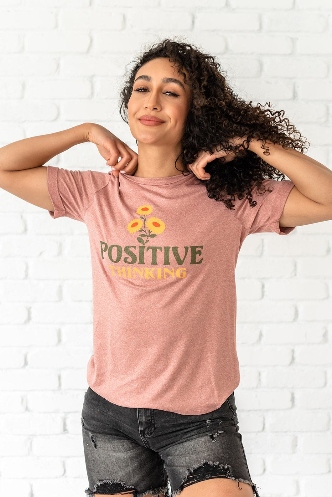 Positive Thinking Graphic Tee