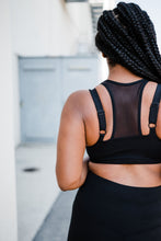 Load image into Gallery viewer, Mesh Overlay Sports Bra