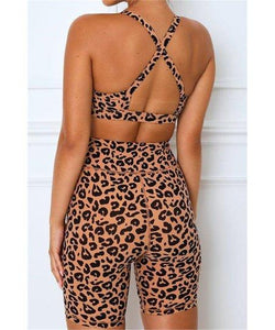 Lila Leopard Set Best in Variety Activewear