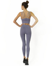 Load image into Gallery viewer, Mesh Seamless Set - Grey Purple Savoy Active