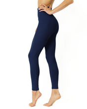 Load image into Gallery viewer, Navy Blue High Waisted  Leggings Savoy Active