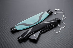 Rhythm Water-Resistant Sport Waist Pack Running Belt With Reflective Strip Savoy Active