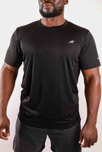 Load image into Gallery viewer, Short Sleeve Shirt - Black Savoy Active