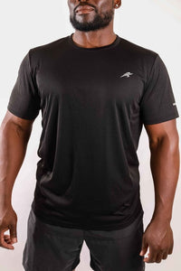 Short Sleeve Shirt - Black Savoy Active