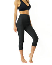 Load image into Gallery viewer, Slate Grey High Waisted Capri Savoy Active