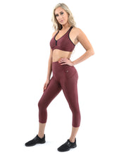 Load image into Gallery viewer, Verona  Set - Maroon - Size Small Savoy Active