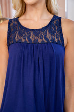 Load image into Gallery viewer, Sleeveless Lace Detail Top
