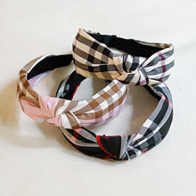 Load image into Gallery viewer, Classic Plaid Headband Ellison + Young